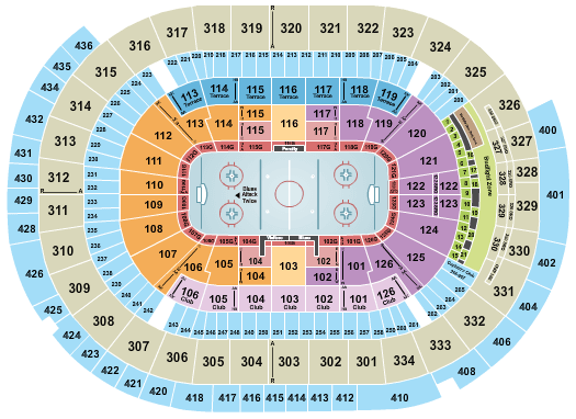 Enterprise Center Frozen Four Seating Chart